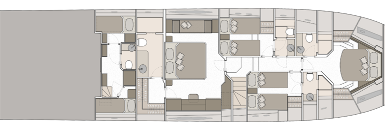 lay out lowerdeck