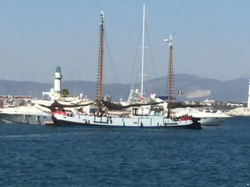 Dutch Barge Open water Cruiser